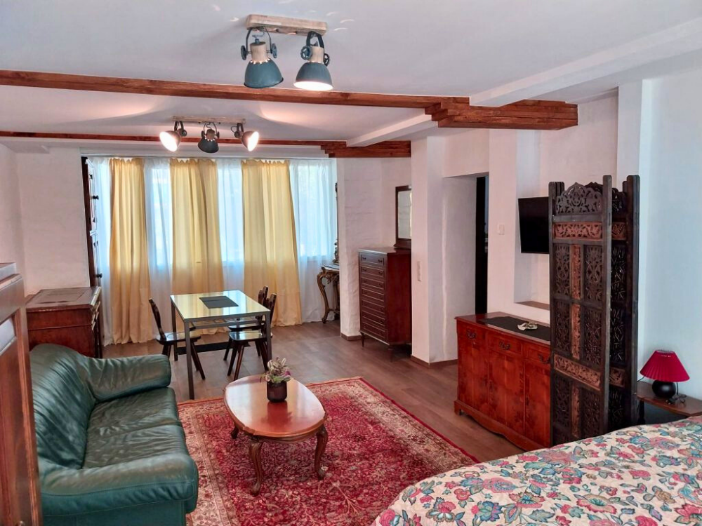 City Hideaways Ferienwohnung Bernstraße 1 Wohnzimmer