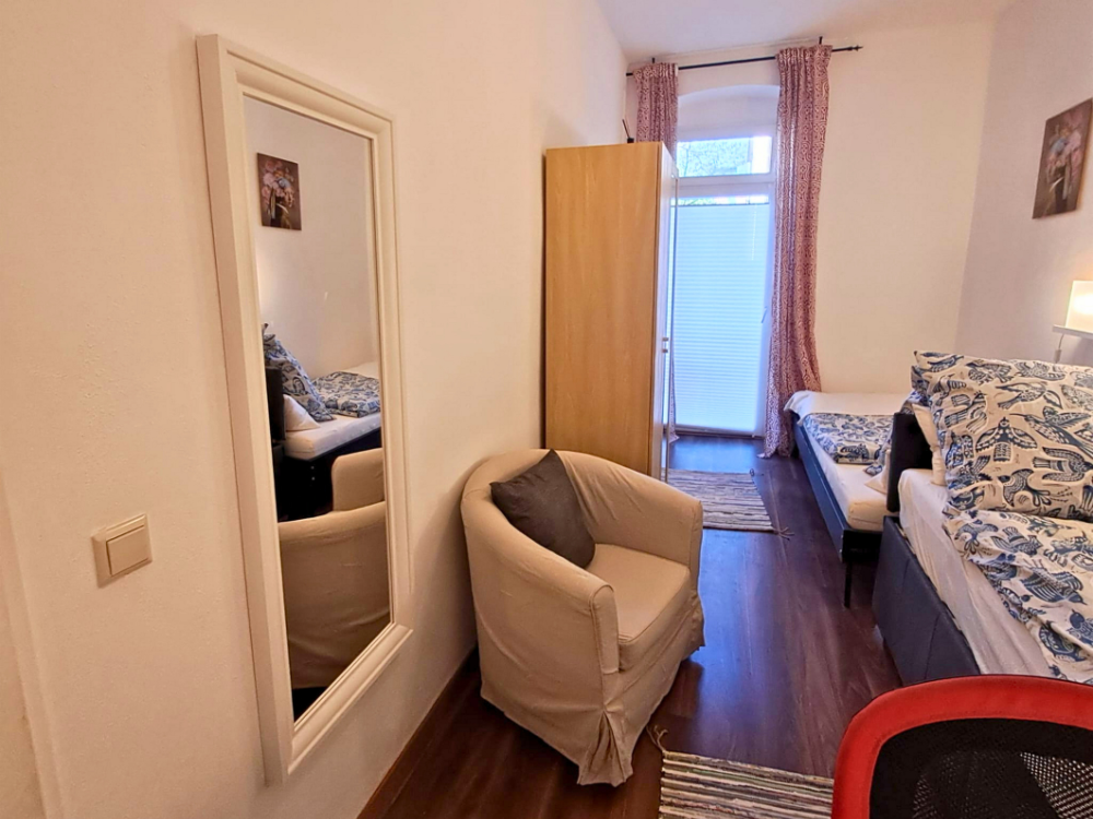 City Hideaways Ferienwohnung Mühle O1 Schlafzimmer 2