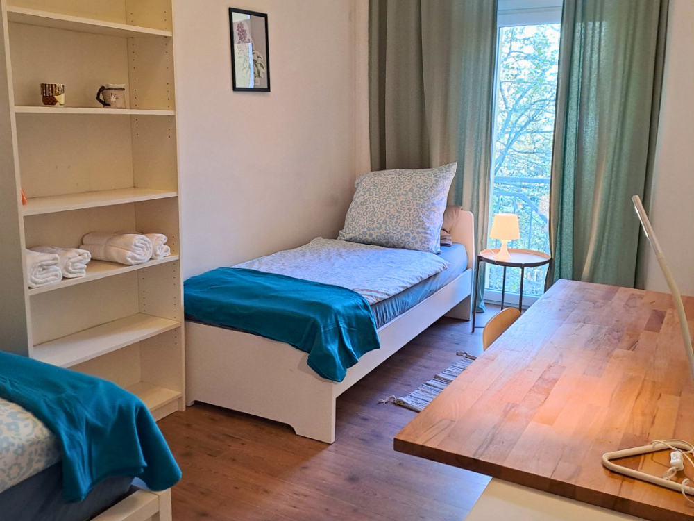 City Hideaways Ferienwohnung Mühle O2 Schlafzimmer 2