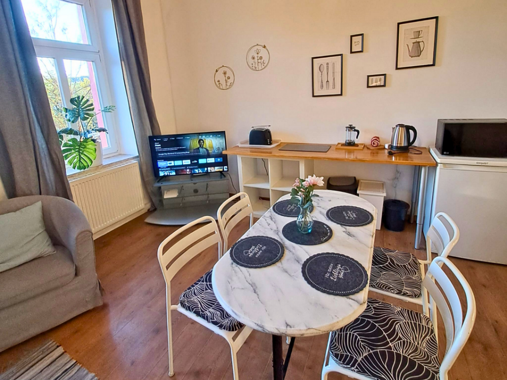 City Hideaways Ferienwohnung Mühle O2 mit Sat TV