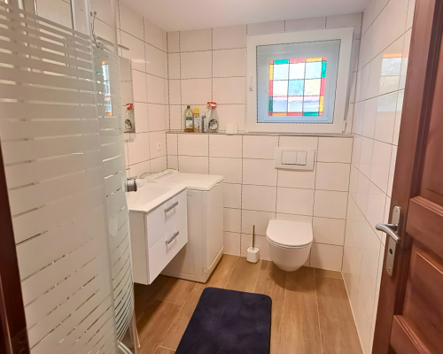 City Hideaways Ferienwohnung Bernstraße 1 Badezimmer