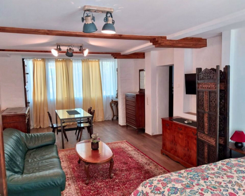 City Hideaways Ferienwohnung Bernstraße 1 Wohnzimmer